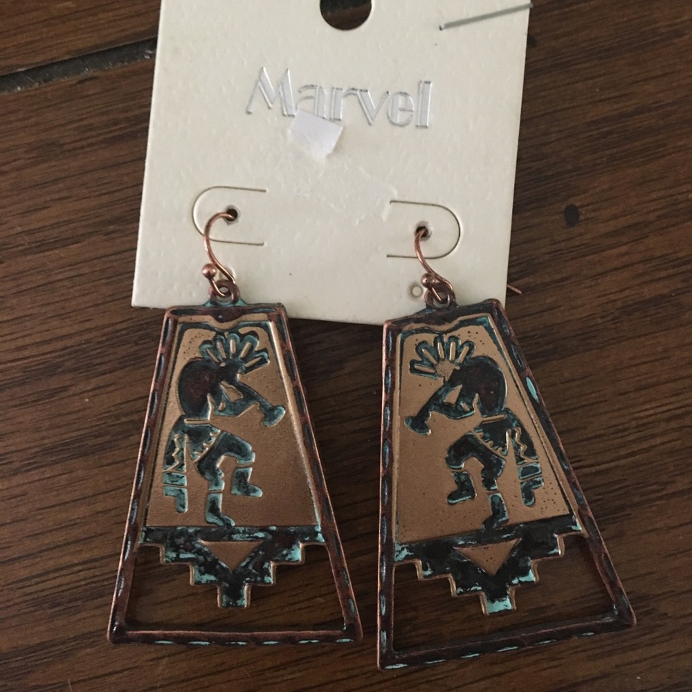 Gorgeous bronze earrings!